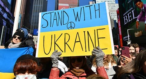 International rallies in support of Ukraine